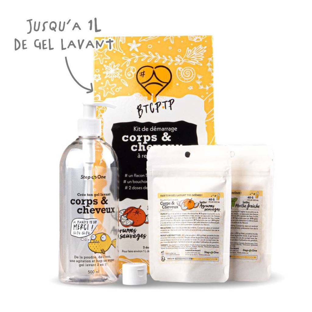 Coffret gel lavant corps et cheveux