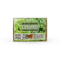 Boîte herbes aromatiques à semer