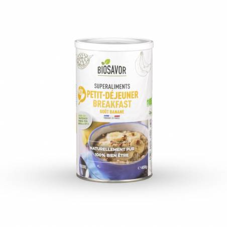 Mix super aliment petit dej banane