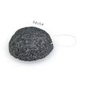 Konjac Face Sponge with Bamboo Charcoal