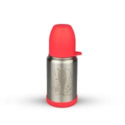 Gourde inox 1ère âge corail