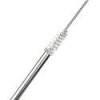 Set of 4 angled stainless steel straws