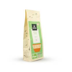 Sachet de thé vert délice d'été BIO de côté