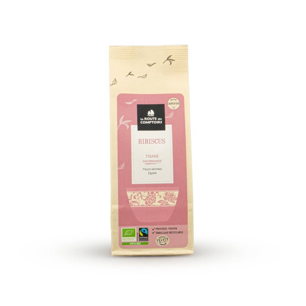 Sachet hibiscus BIO de face