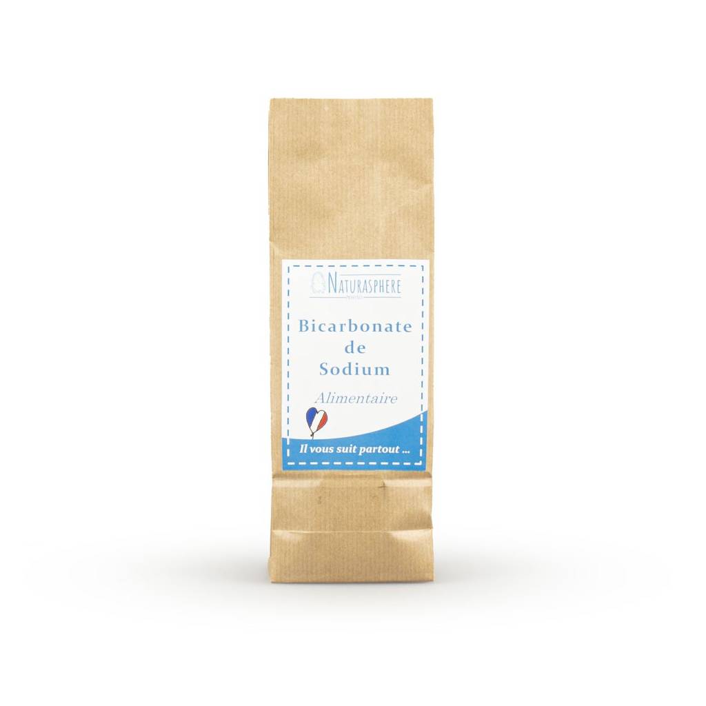 Sachet bicarbonate de soude alimentaire 500 gr de face