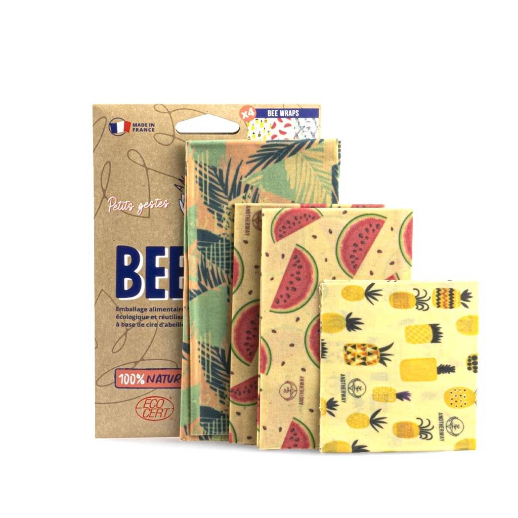 Kit bee wrap emballages écologiques