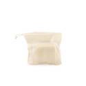 Set of 5 organic cotton tea bags