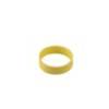Bague silicone jaune