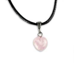Collier Cœur Rose