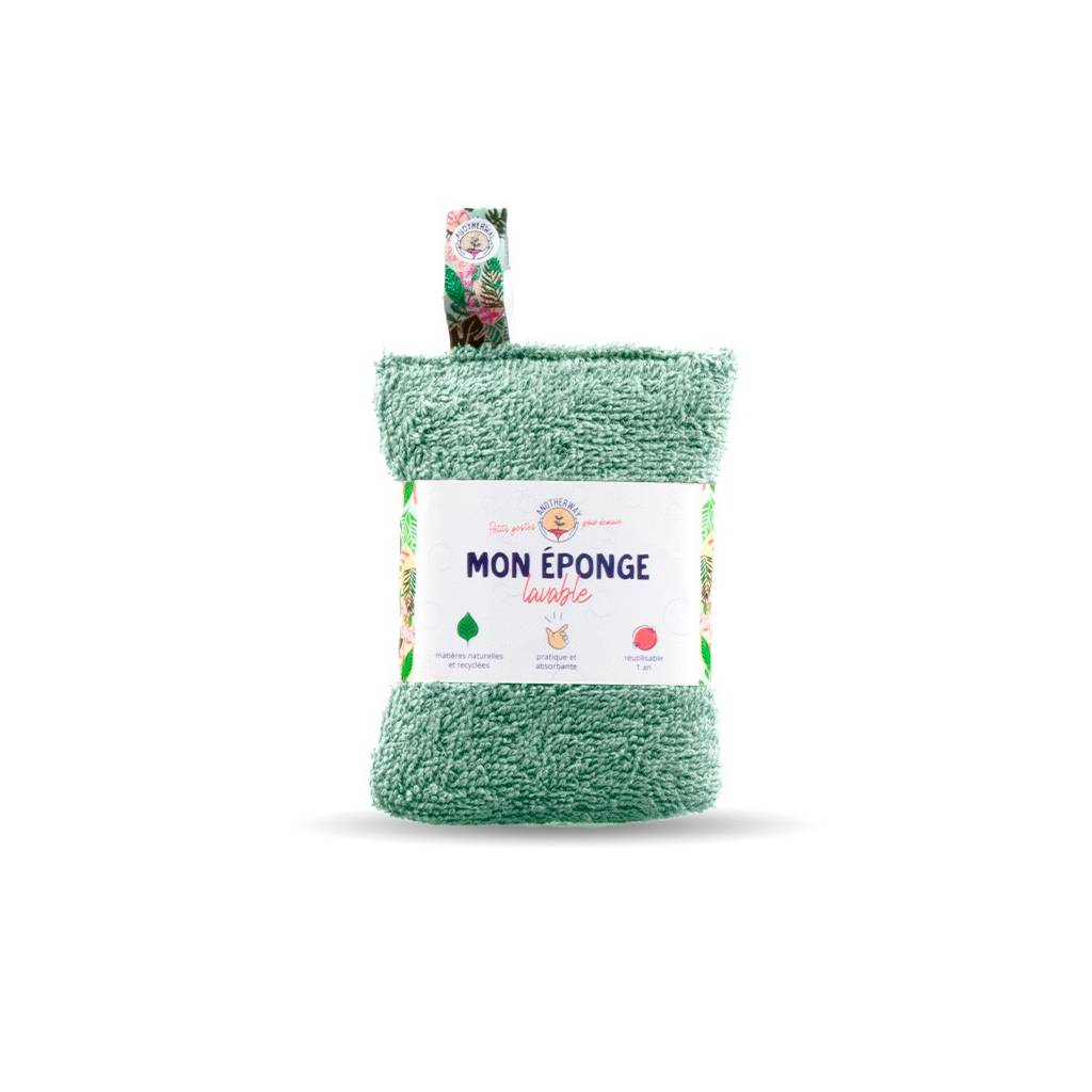 Eponge lavable réutilisable GOTS Eponge lavable réutilisable GOTS