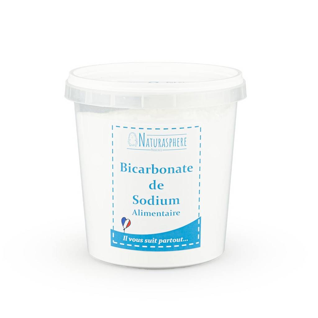 Pot bicarbonate de soude alimentaire 750gr de face