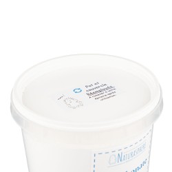 Pot bicarbonate de soude alimentaire 750gr du dessus et son couvercle réutilisable