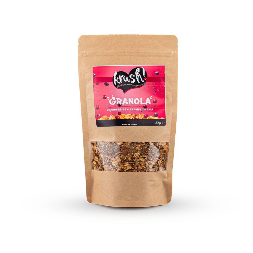 Granola Preiselbeeren Chiasamen Granola Preiselbeeren Chiasamen