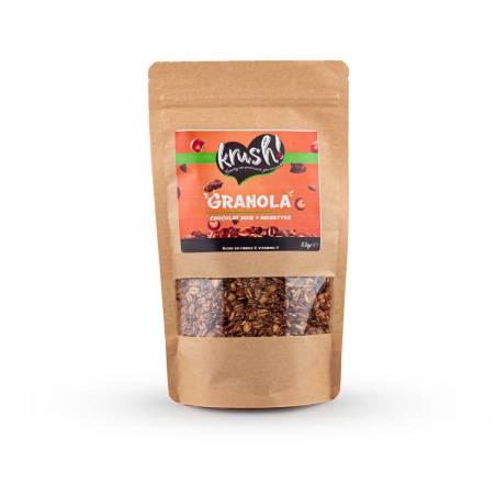 Sachet granola chocolat noisettes 150gr