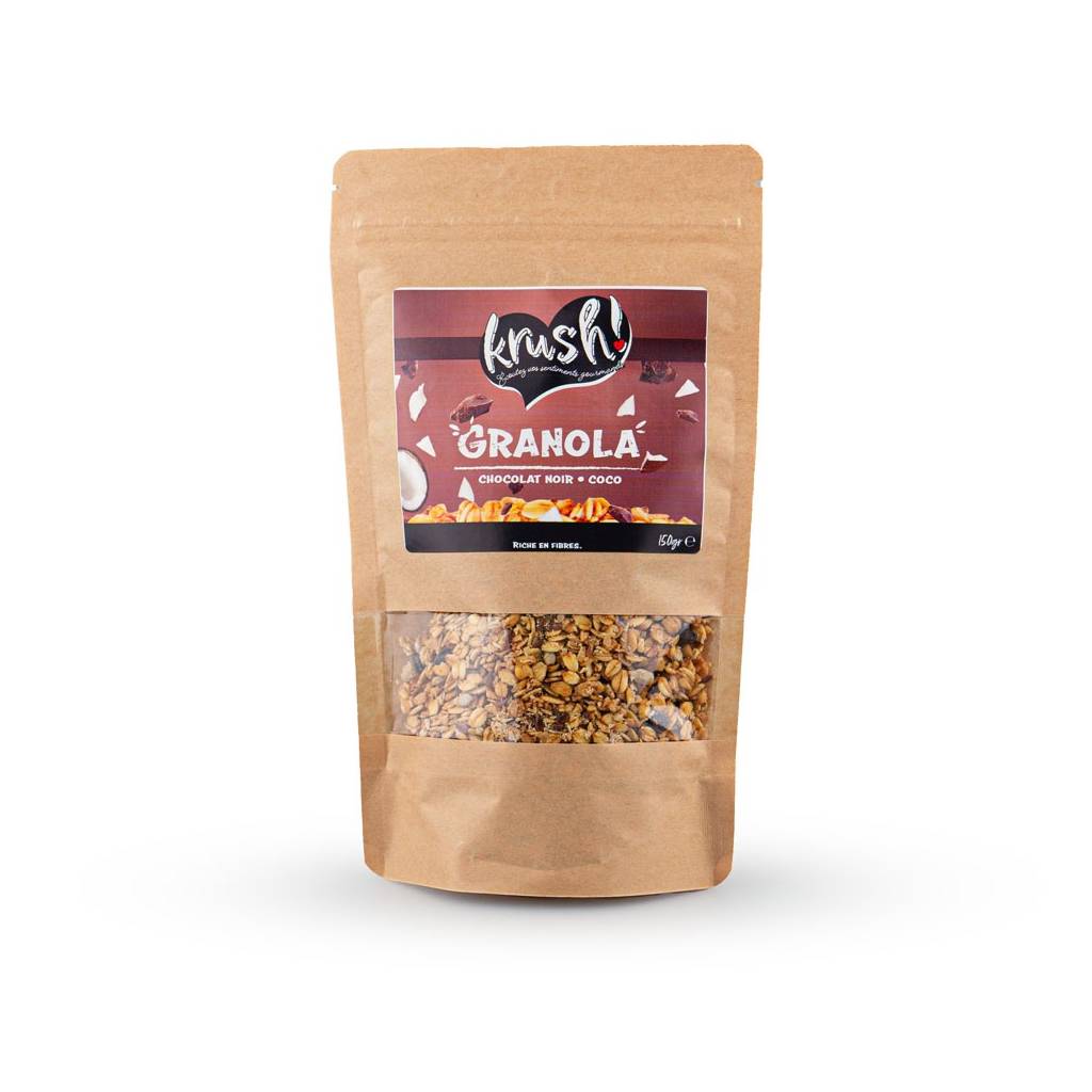 Dark Chocolate Coconut Granola Dark Chocolate Coconut Granola