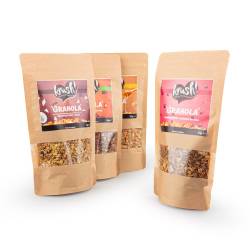 Lot de 4 granolas Krush 150gr