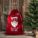 Red santa sack