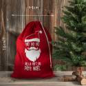 Red santa sack