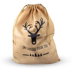 Jute Santa's Bag