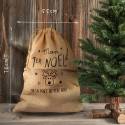 Jute Santa's Bag