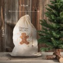 Weihnachtsmann-Tasche aus Baumwolle
