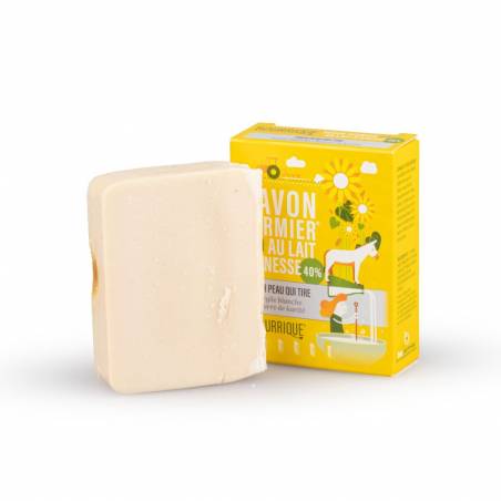 Savon au lait d'ânesse bio et sa boîte