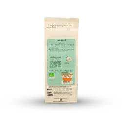 Sachet de thé blanc exotique de derrière