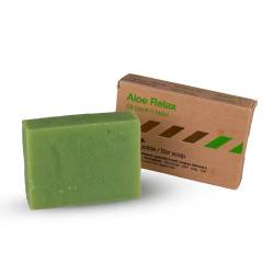 Savon aloe relax et sa boîte