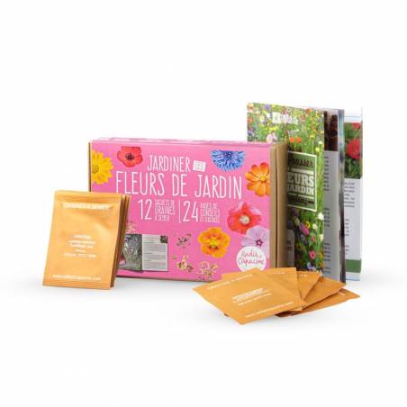 Kit complet fleurs de jardin à semer