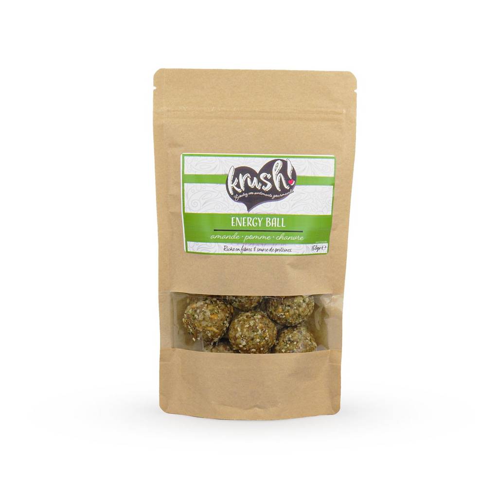 Energy Ball : Amande - Pomme - Chanvre Energy Ball : Amande - Pomme - Chanvre
