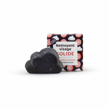 Nettoyant visage solide peaux grasses et sa boîte Nettoyant visage solide peaux grasses et sa boîte