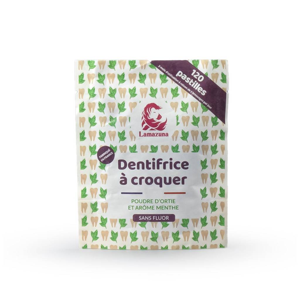 Dentifrice solide ortie et menthe