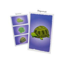 Eerste puzzelkaarten met dieren- Bioviva
