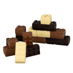 jeux construction chocolat 17 pièces