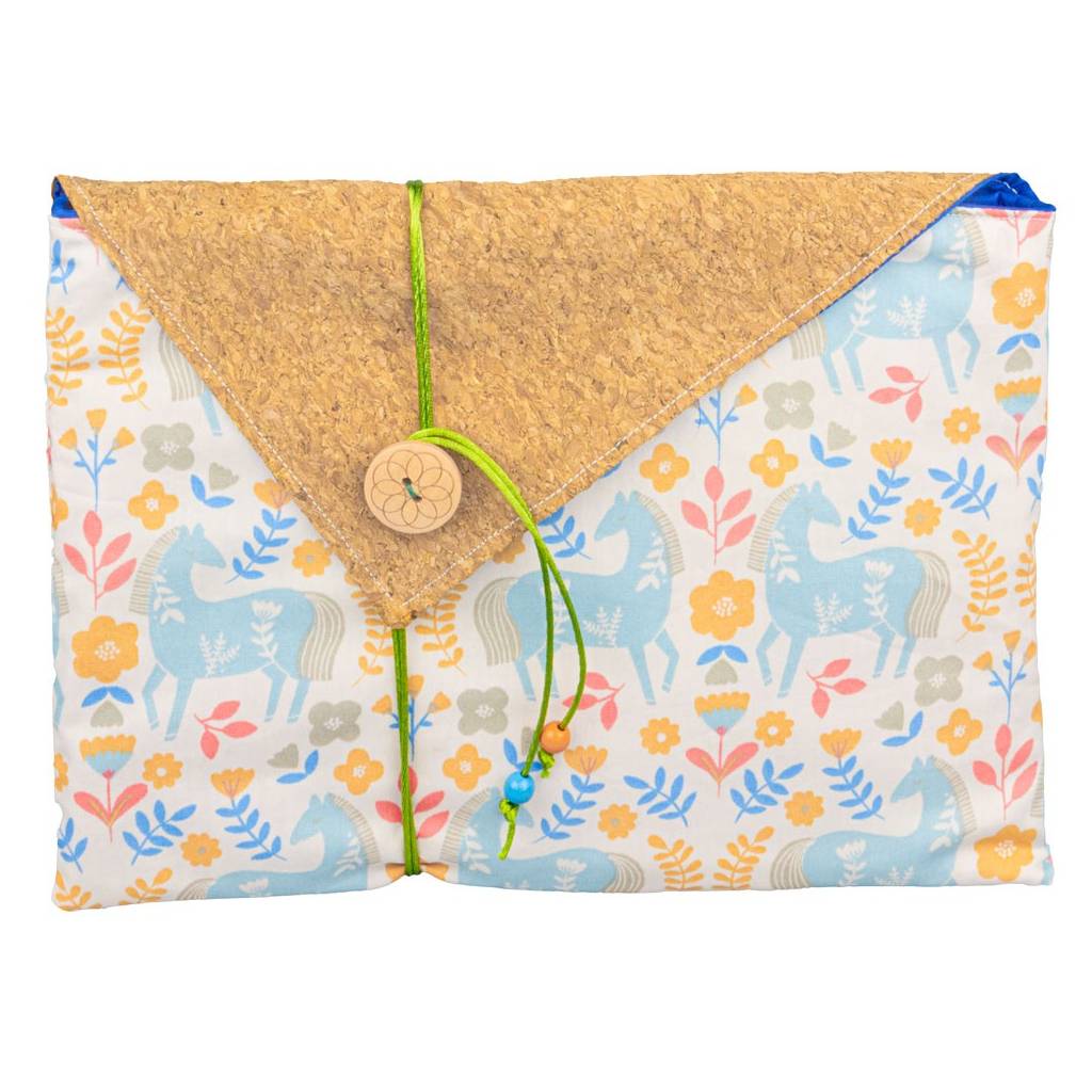 Large book pocket with flap Large book pocket with flap