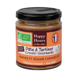 Pâte à tartiner BIO - Amande et Sésame Caramélisés