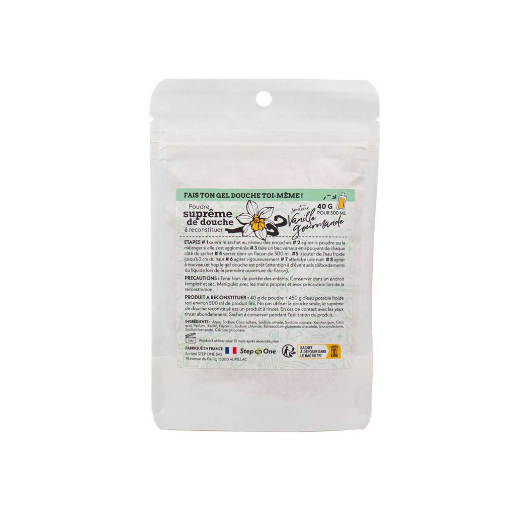 Vanille Gourmet Douche Supreme Navulling Vanille Gourmet Douche Supreme Navulling