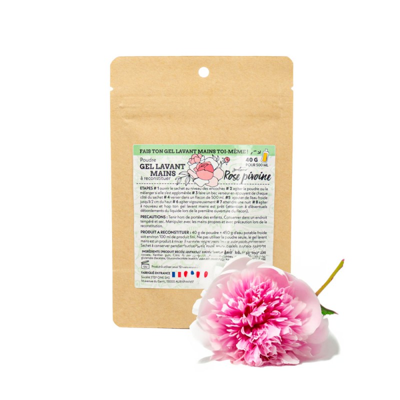 Hand Cleansing Gel Refill - Peony Rose Scent
