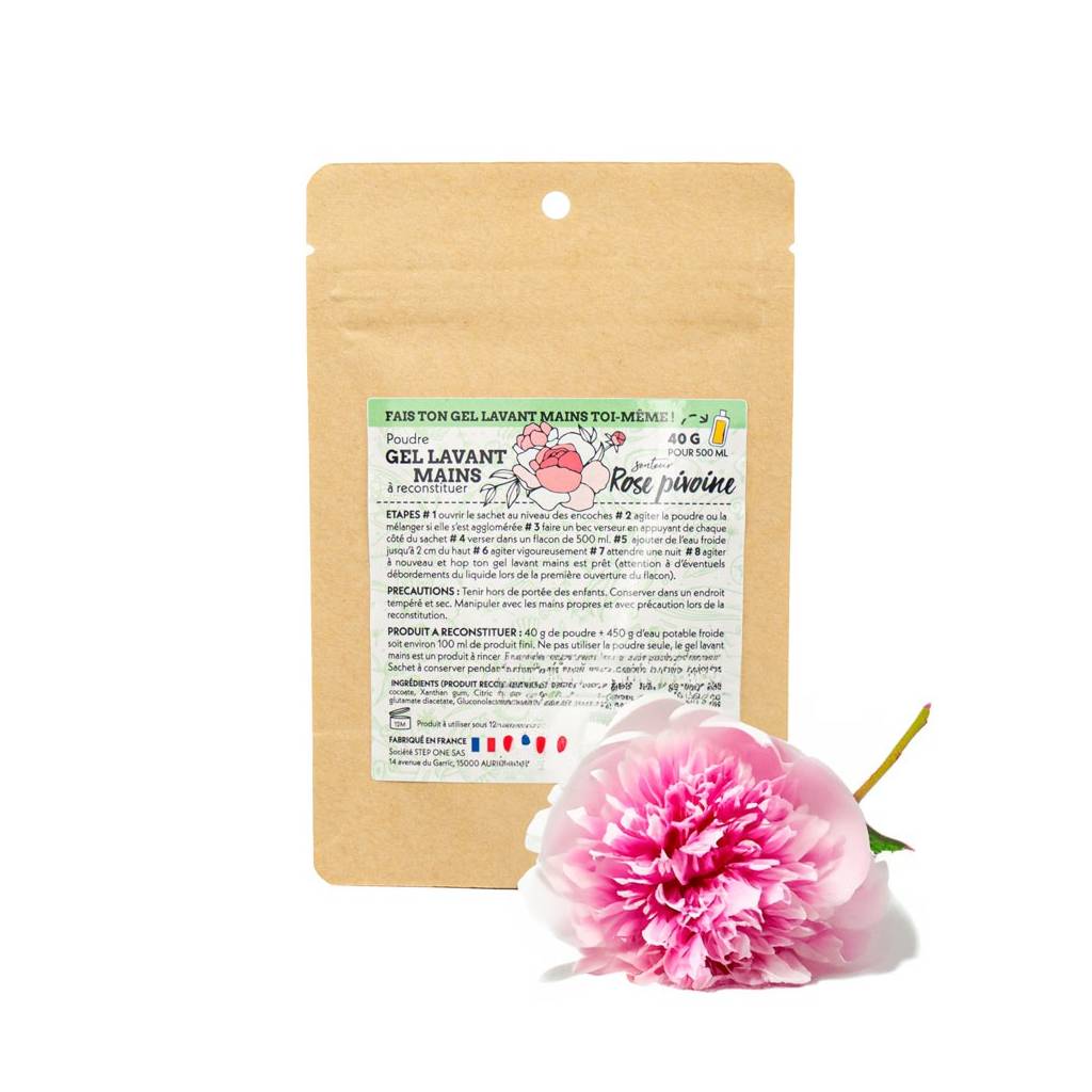 Recharge Gel Lavant Mains - Senteur Rose Pivoine Recharge Gel Lavant Mains - Senteur Rose Pivoine