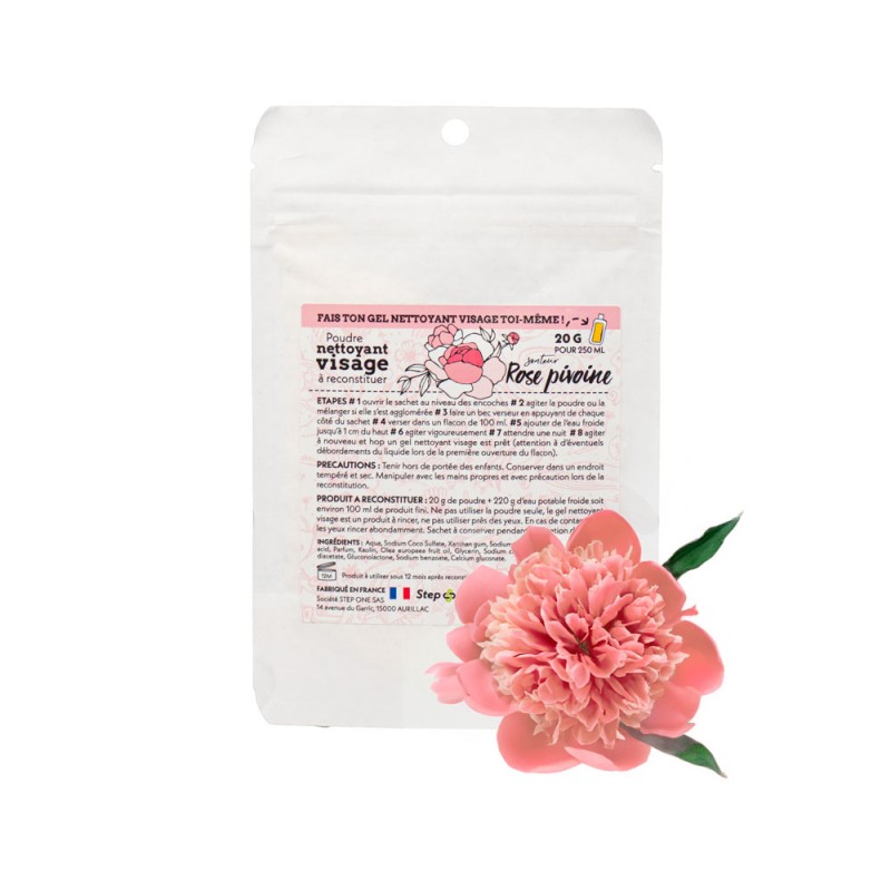 Pfingstrosen-Rose-Gesichtsreiniger, Nachfüllpackung 250 ml