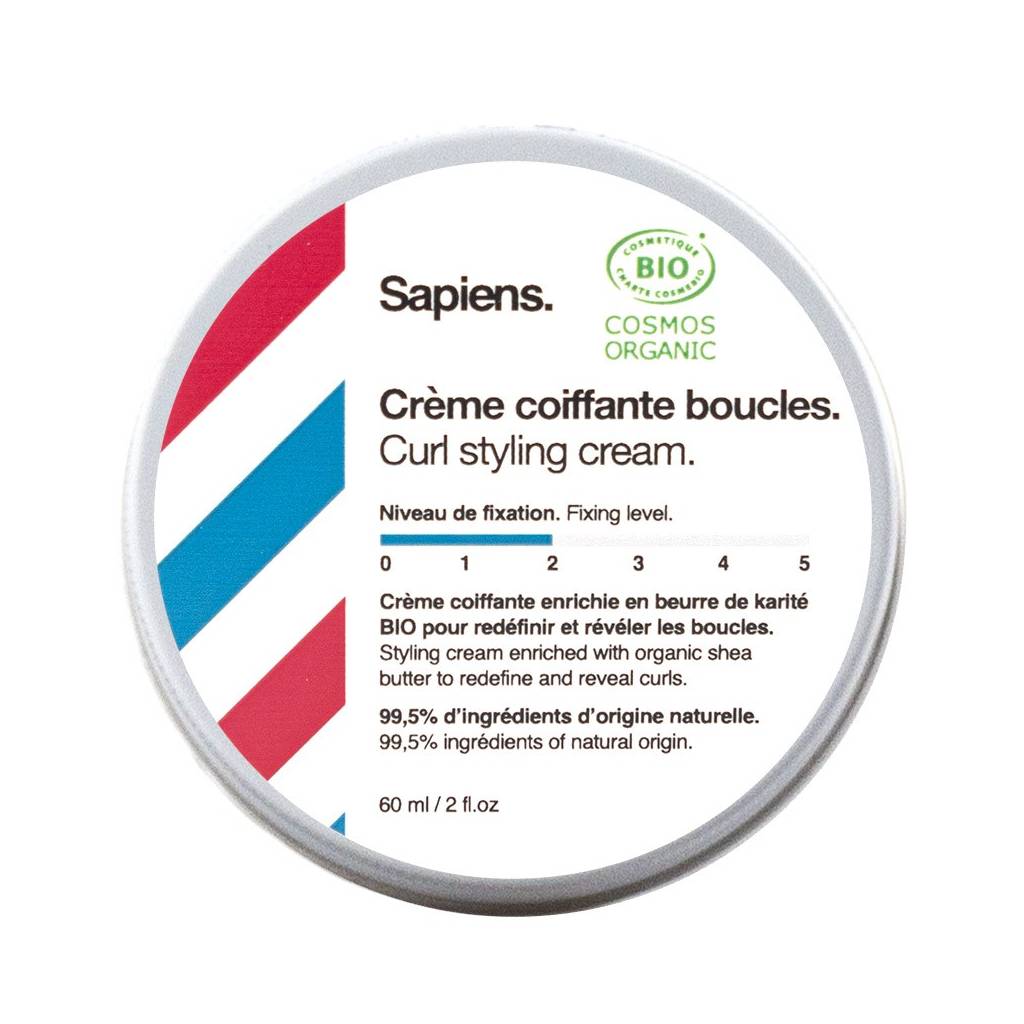 Organic curl styling cream