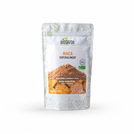 Maca BIO en poudre 200gr Biosavor