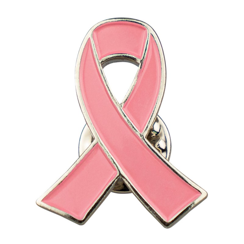 Etiquettes autocollantes imprimées octobre rose ruban cancer du sein