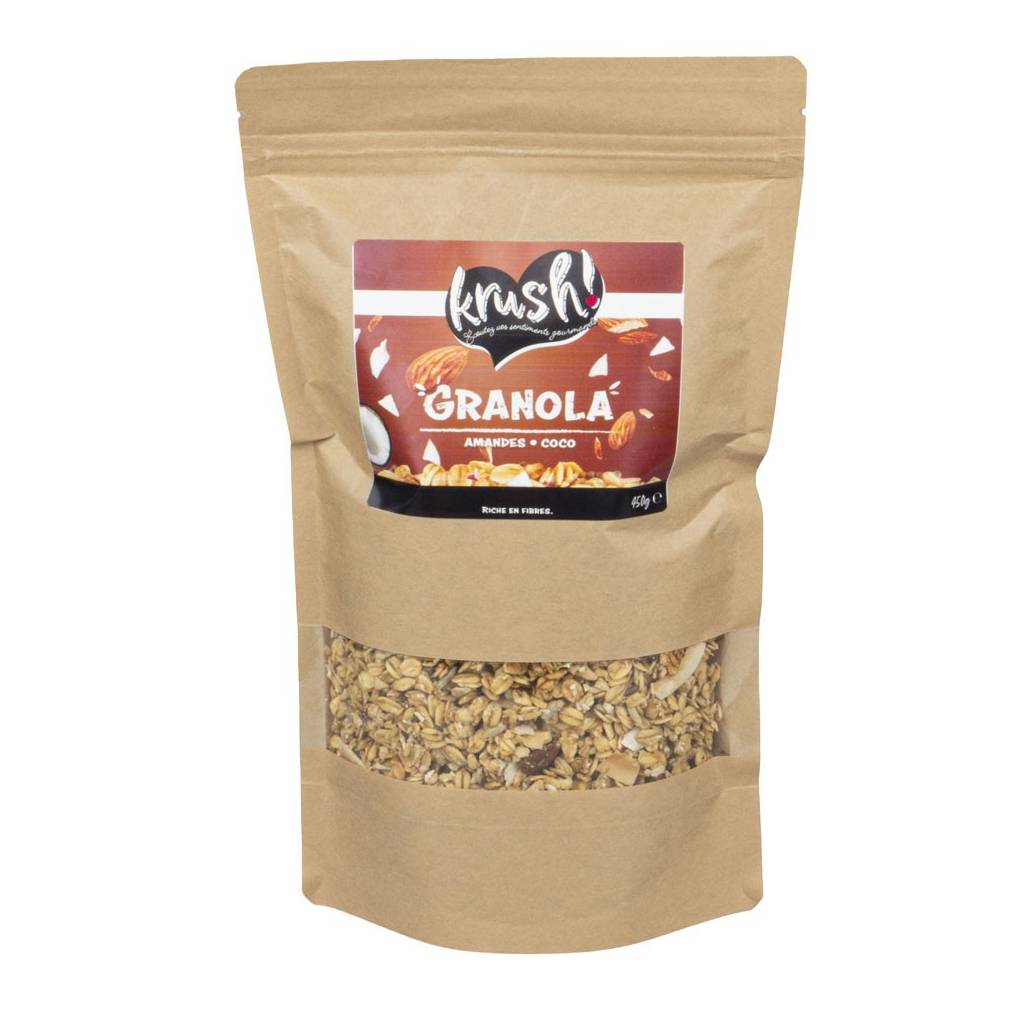 Amandel-Kokos Granola