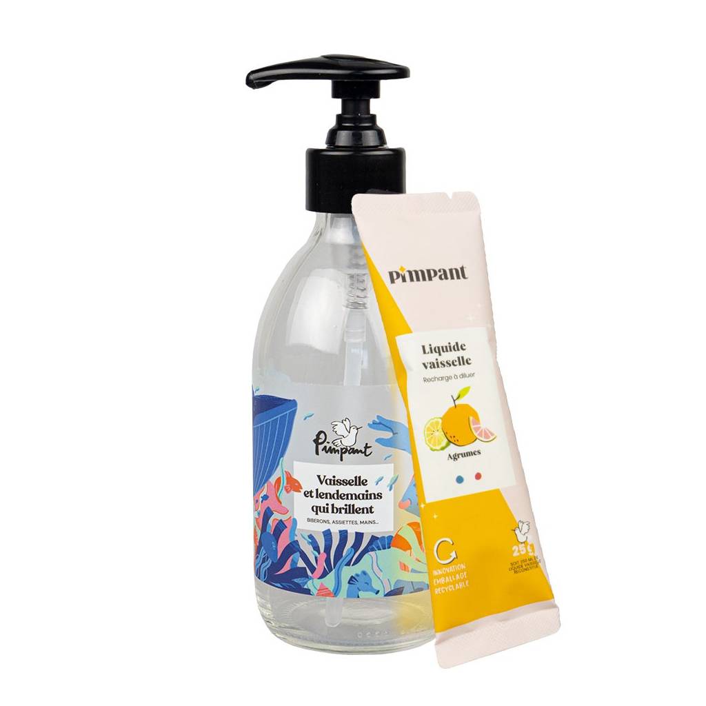 Kit démarrage liquide vaisselle - Agrumes Kit démarrage liquide vaisselle - Agrumes