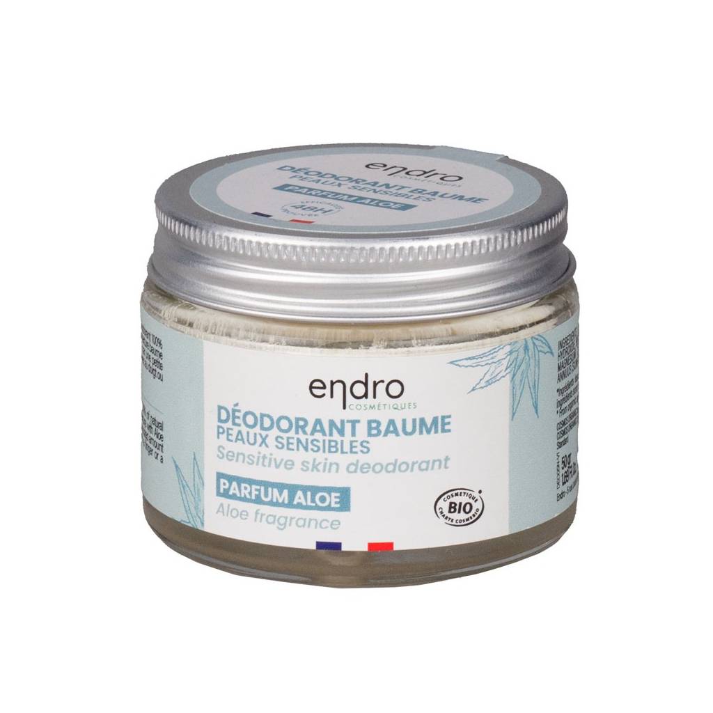 Déodorant baume peaux sensibles Endro de face