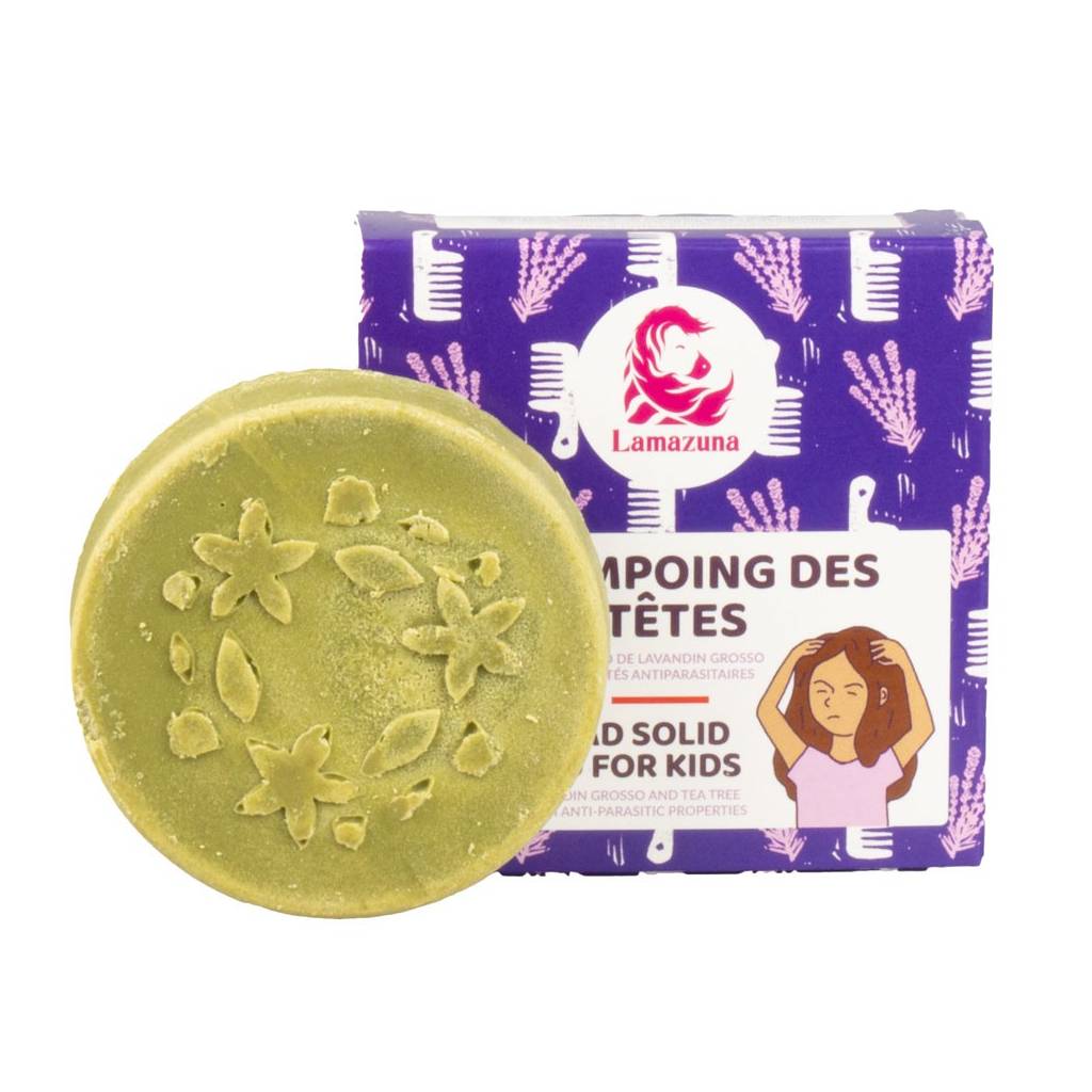 Festes Shampoo für kleine Köpfe