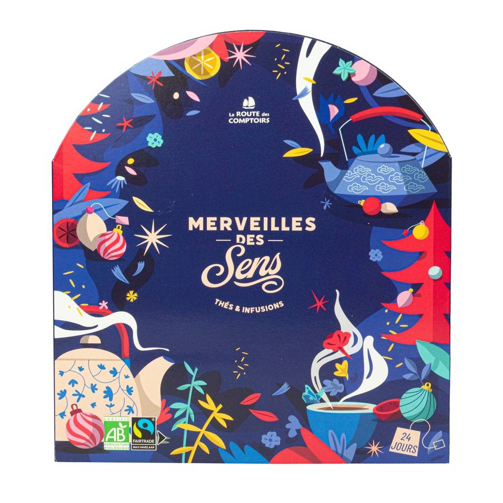 Advent calendar teas 24 infusettes - Wonders of the Senses