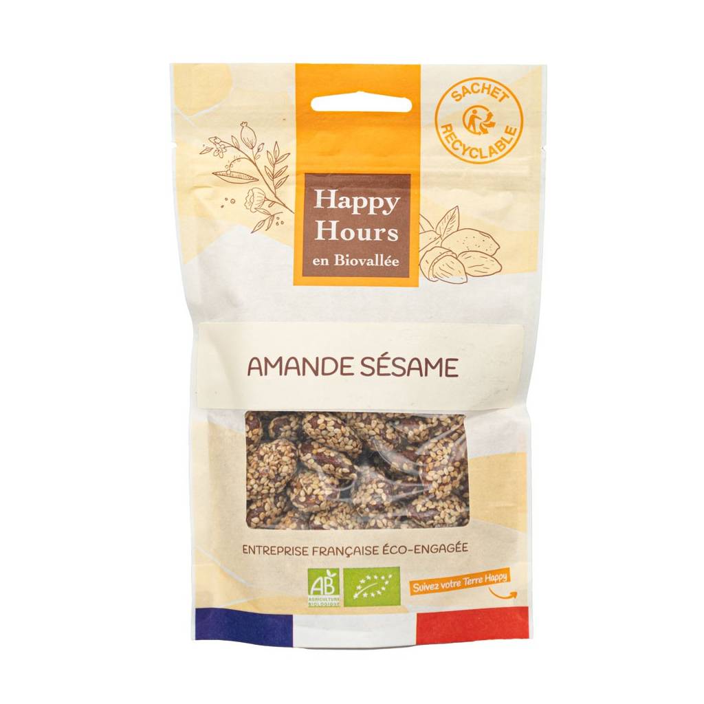 Amande Sésame et Miel 115 g - Date courte Amande Sésame et Miel 115 g - Date courte