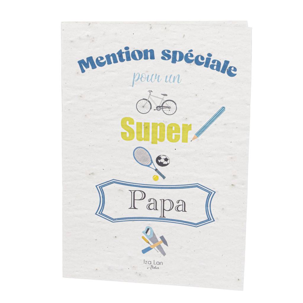 Carte à planter - Super Papa Carte à planter - Super Papa